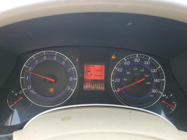 JNKAJ09F18M357733 - 2008 INFINITI EX35 BASE Թուխ լուսանկար 9