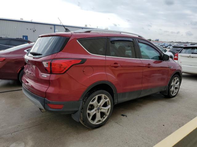 1FMCU0J95KUA99839 - 2019 FORD ESCAPE TITANIUM MAROON photo 3