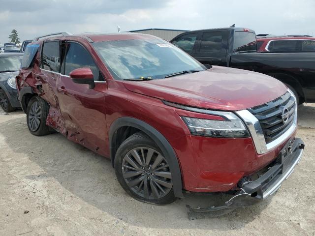 5N1DR3CB5NC226056 - 2022 NISSAN PATHFINDER SL RED photo 4