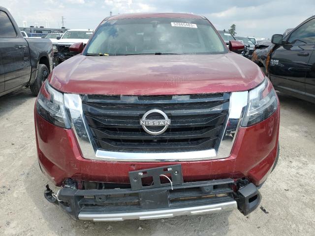 5N1DR3CB5NC226056 - 2022 NISSAN PATHFINDER SL RED photo 5