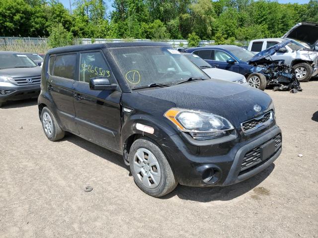 KNDJT2A58C7443767 - 2012 KIA SOUL BLACK photo 4