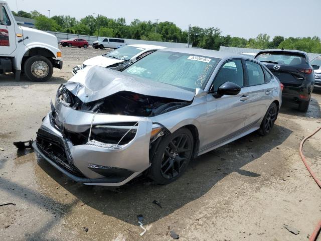 2HGFE2F59NH540669 - 2022 HONDA CIVIC SPORT 银色 照片 1