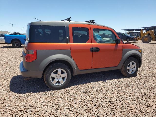 5J6YH28564L012224 - 2004 HONDA ELEMENT EX ORANGE photo 3