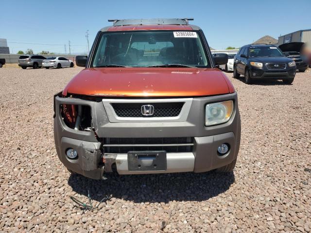 5J6YH28564L012224 - 2004 HONDA ELEMENT EX ORANGE photo 5