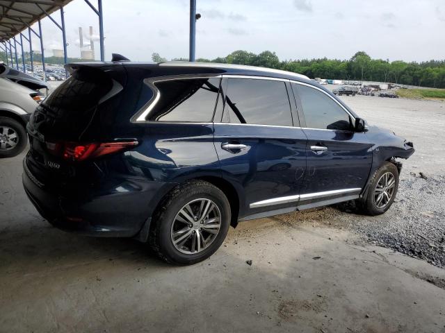 5N1DL0MN6HC558021 - 2017 INFINITI QX60 BLUE photo 3