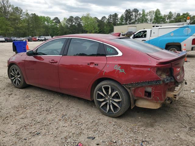 1G1ZG5ST9MF066114 - 2021 CHEVROLET MALIBU RS 勃艮第红 照片 2