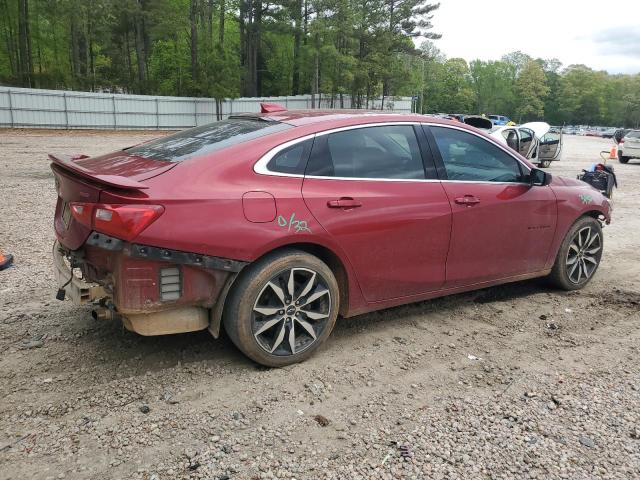 1G1ZG5ST9MF066114 - 2021 CHEVROLET MALIBU RS 勃艮第红 照片 3