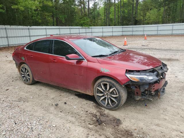 1G1ZG5ST9MF066114 - 2021 CHEVROLET MALIBU RS 勃艮第红 照片 4
