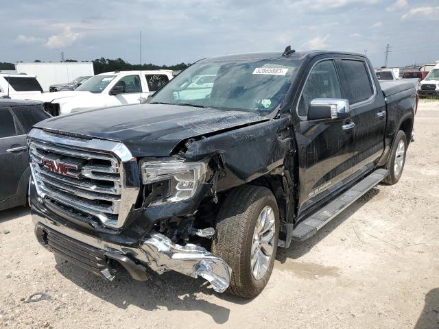 3GTP8DED9NG117735 - 2022 GMC SIERRA LIM C1500 SLT BLACK photo 1