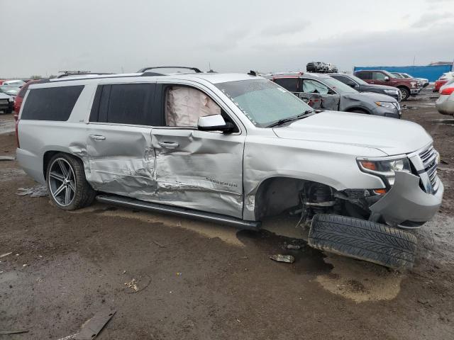 1GNSKKKC6FR284221 - 2015 CHEVROLET SUBURBAN K1500 LTZ GRAY photo 4