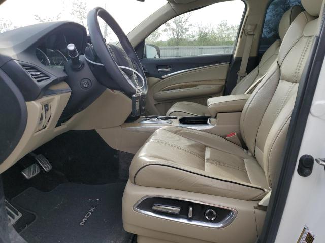 5J8YD7H70KL001198 - 2019 ACURA MDX SPORT HYBRID ADVANCE WHITE photo 7