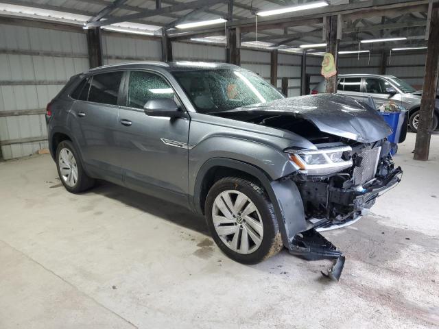 1V21E2CA7LC231971 - 2020 VOLKSWAGEN ATLAS CROS SE GRAY photo 4