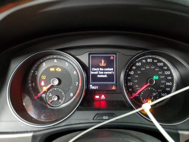 1V21E2CA7LC231971 - 2020 VOLKSWAGEN ATLAS CROS SE GRAY photo 9