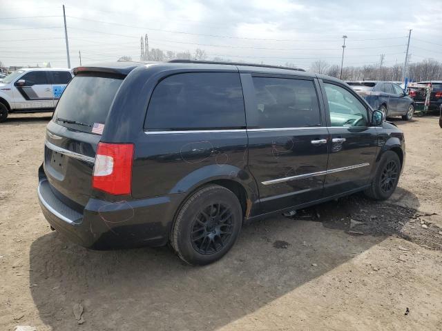 2C4RC1CG6CR226700 - 2012 CHRYSLER TOWN & COU TOURING L BLACK photo 3