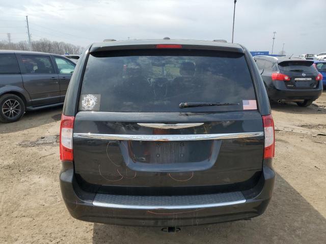 2C4RC1CG6CR226700 - 2012 CHRYSLER TOWN & COU TOURING L BLACK photo 6