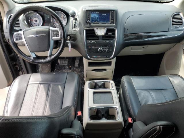 2C4RC1CG6CR226700 - 2012 CHRYSLER TOWN & COU TOURING L BLACK photo 8