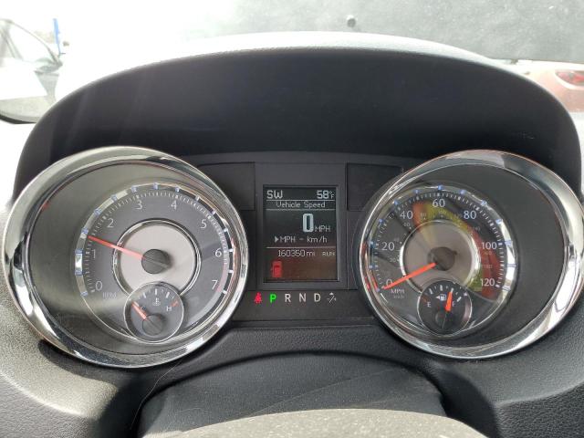 2C4RC1CG6CR226700 - 2012 CHRYSLER TOWN & COU TOURING L BLACK photo 9