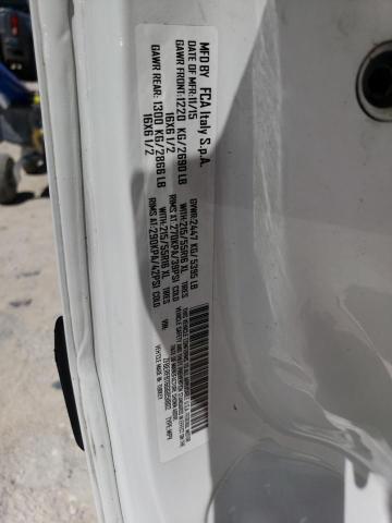 ZFBERFBT6G6B51802 - 2016 RAM PROMASTER SLT Blanc photo 13