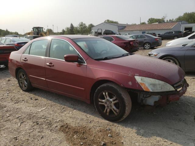 1HGCM56387A165543 - 2007 HONDA ACCORD SE RED photo 4