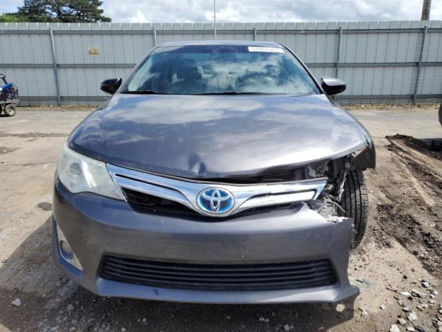 4T1BD1FK5EU099342 - 2014 TOYOTA CAMRY HYBRID GRAY photo 5