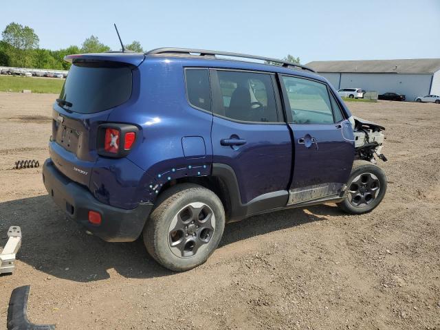 ZACCJBAB7HPE59439 - 2017 JEEP RENEGADE SPORT BLUE photo 3