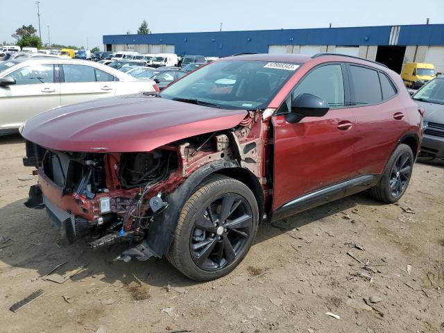 LRBFZMR44MD087184 - 2021 BUICK ENVISION PREFERRED Qırmızı foto 1