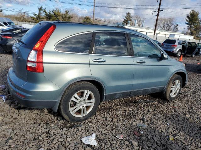 5J6RE4H79BL058198 - 2011 HONDA CR-V EXL 绿色 照片 3