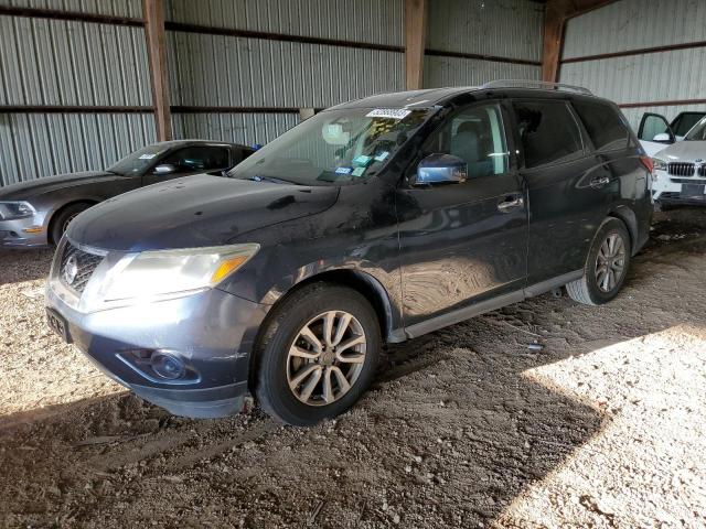 5N1AR2MNXDC626960 - 2013 NISSAN PATHFINDER S BLUE photo 1