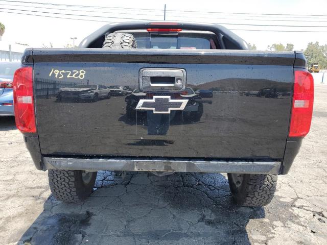 1GCPTEE14J1195228 - 2018 CHEVROLET COLORADO ZR2 BLACK photo 6