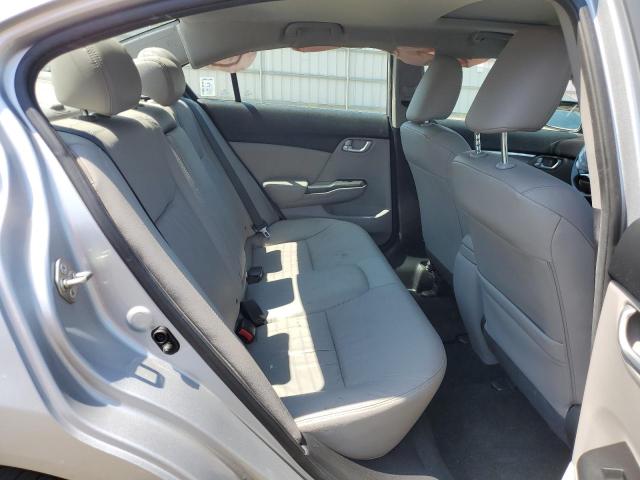 2HGFB2F99FH503134 - 2015 HONDA CIVIC EXL ვერცხლისფერი ფოტო 10