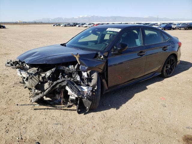 2HGFE2F55NH516000 - 2022 HONDA CIVIC SPORT 黑色 照片 1