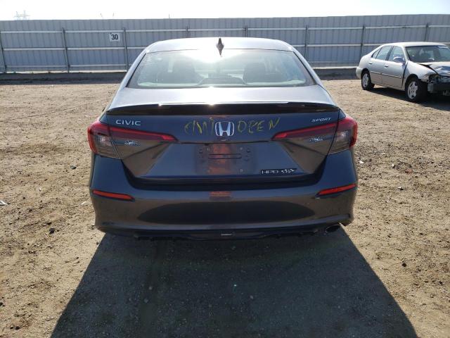 2HGFE2F55NH516000 - 2022 HONDA CIVIC SPORT 黑色 照片 6