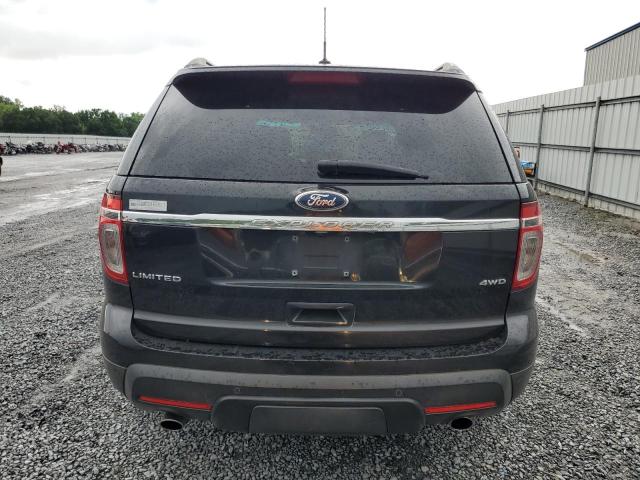 1FM5K8F87EGA31364 - 2014 FORD EXPLORER LIMITED BLACK photo 6