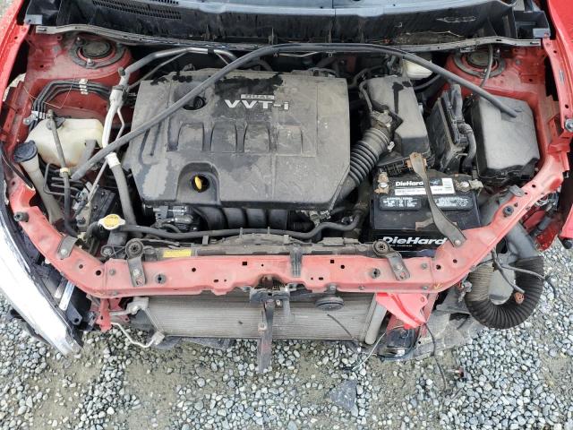 2T1KU4EE2AC295389 - 2010 TOYOTA COROLLA XR 红色 照片 11