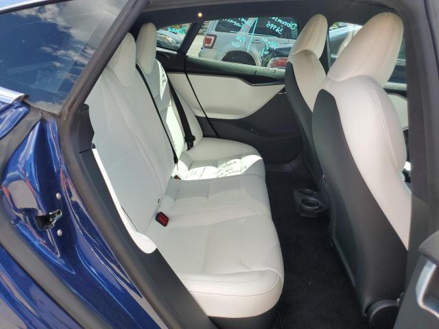 5YJSA1E2XMF418787 - 2021 TESLA MODEL S Mavi foto 10