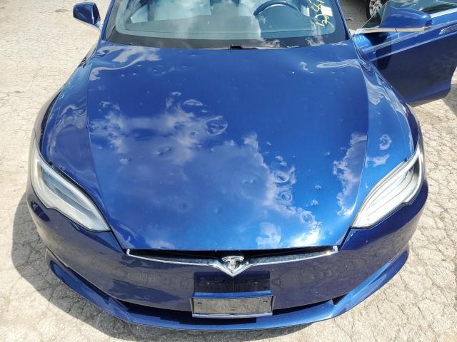 5YJSA1E2XMF418787 - 2021 TESLA MODEL S Mavi foto 11