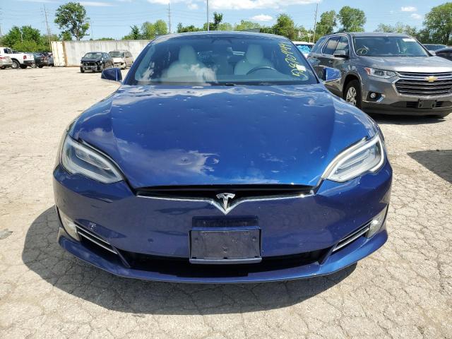 5YJSA1E2XMF418787 - 2021 TESLA MODEL S Mavi foto 5