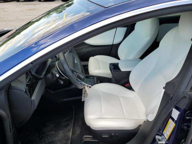 5YJSA1E2XMF418787 - 2021 TESLA MODEL S Mavi foto 7
