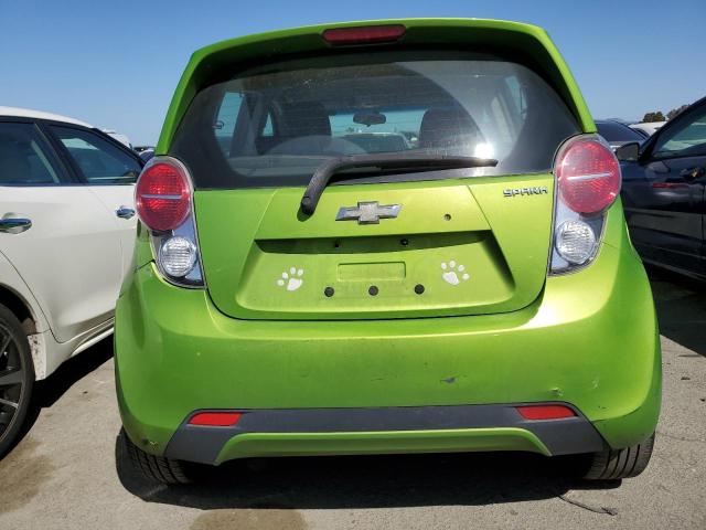 KL8CD6S96FC752138 - 2015 CHEVROLET SPARK 1LT GREEN photo 6