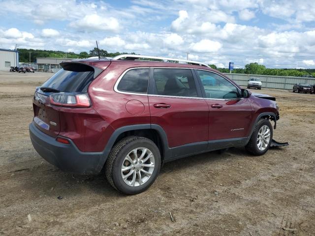 1C4PJLCB2KD406352 - 2019 JEEP CHEROKEE LATITUDE MAROON photo 3