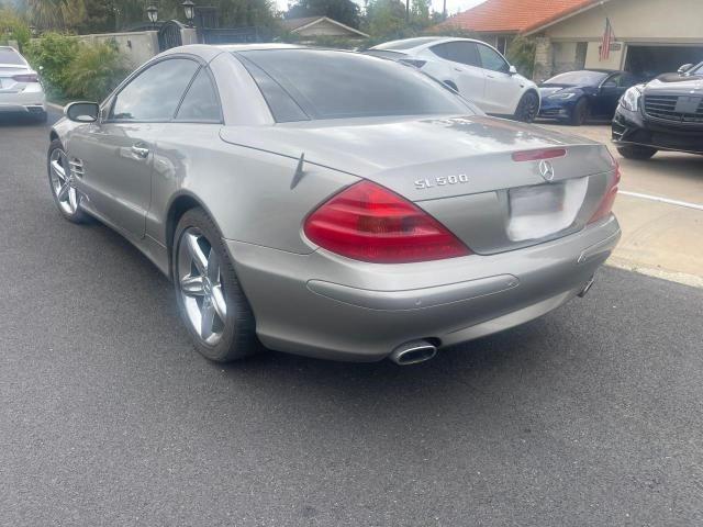 WDBSK75F25F093003 - 2005 MERCEDES-BENZ SL 500 GRAY photo 3