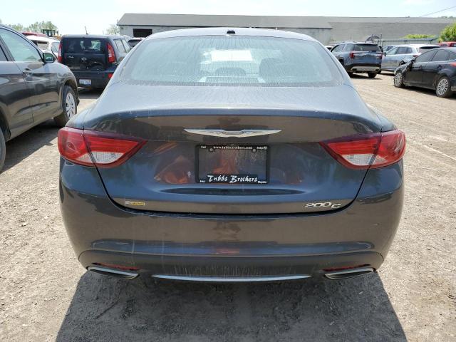 1C3CCCCG3GN187413 - 2016 CHRYSLER 200 C SILVER photo 6