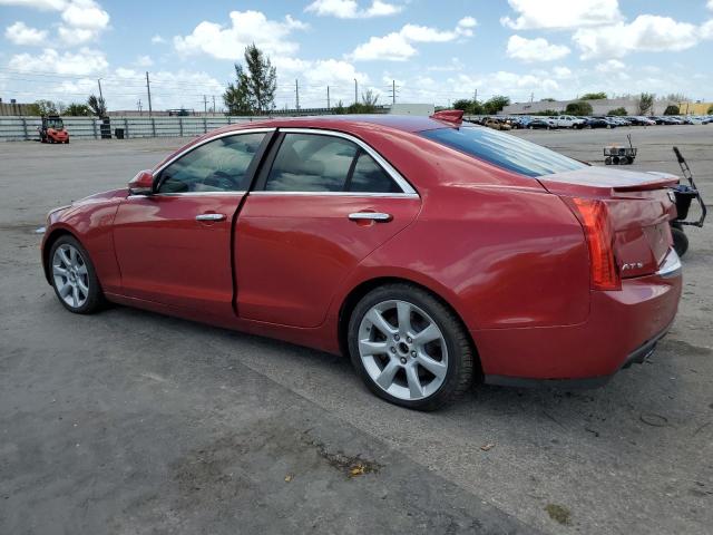 1G6AB5RX0F0102292 - 2015 CADILLAC ATS LUXURY RED photo 2