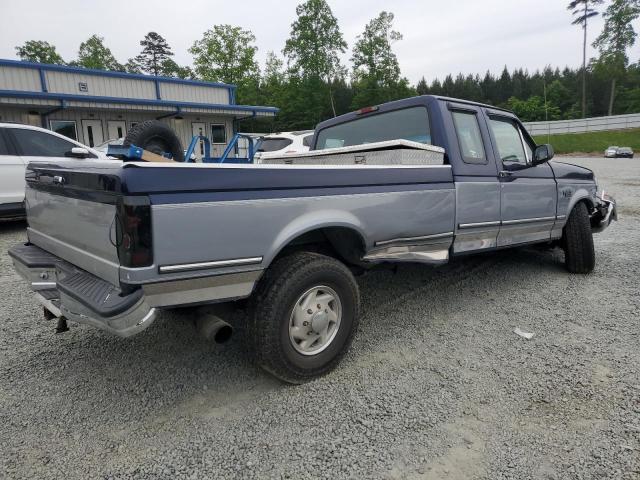 1FTHX25F8SKB73151 - 1995 FORD F250 BLUE photo 3