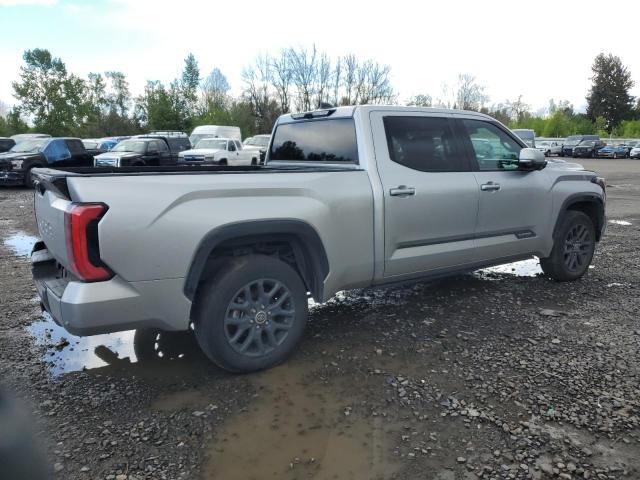 5TFNC5EC0NX001399 - 2022 TOYOTA TUNDRA CREWMAX PLATINUM ვერცხლისფერი ფოტო 3
