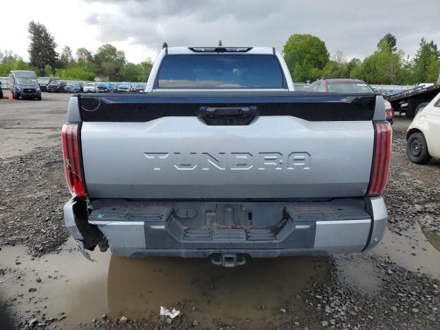 5TFNC5EC0NX001399 - 2022 TOYOTA TUNDRA CREWMAX PLATINUM ვერცხლისფერი ფოტო 6