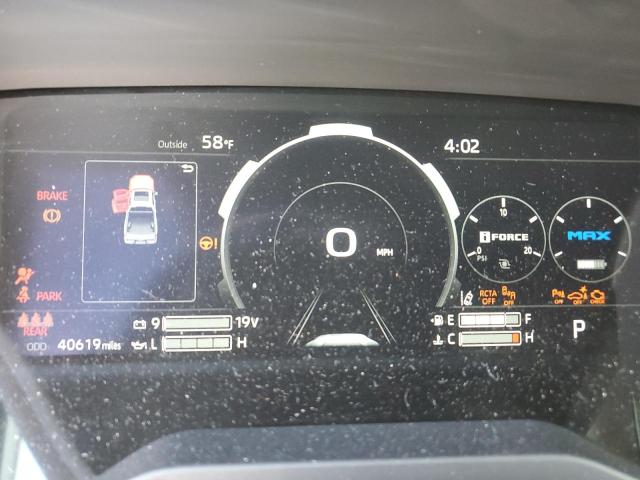 5TFNC5EC0NX001399 - 2022 TOYOTA TUNDRA CREWMAX PLATINUM ვერცხლისფერი ფოტო 9