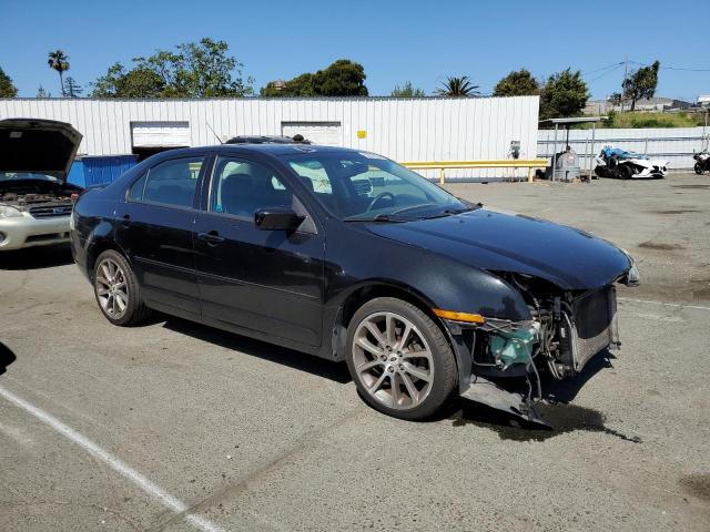 3FAHP07Z89R153862 - 2009 FORD FUSION SE BLACK photo 4