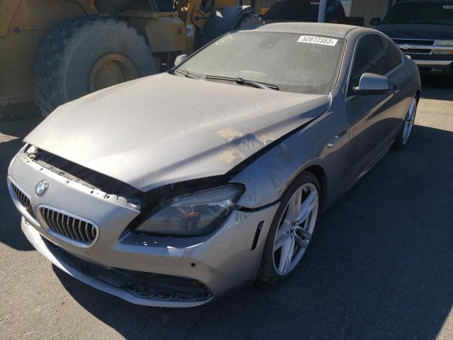 WBALX3C53CDV77214 - 2012 BMW 650 I GRAY photo 1