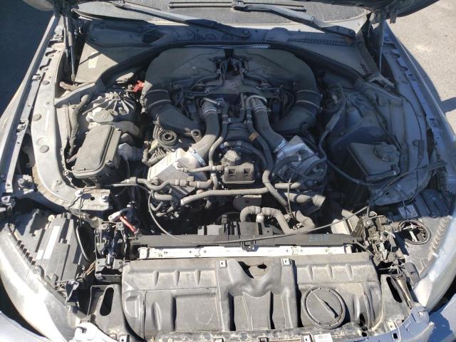 WBALX3C53CDV77214 - 2012 BMW 650 I GRAY photo 11